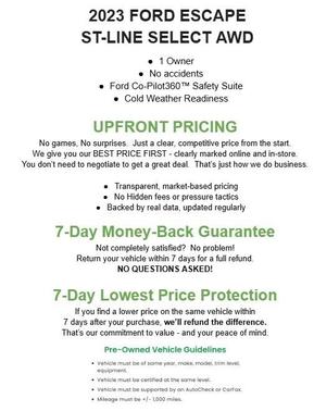 2023 Ford Escape ST-Line Select