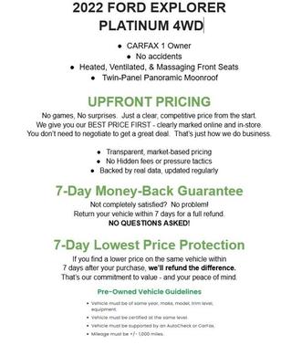 2022 Ford Explorer Platinum