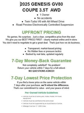 2025 Genesis GV80 Coupe 3.5T