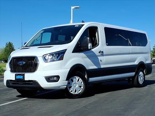 Oxford White 2023 Ford Transit-350 XLT
