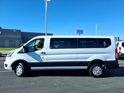 Oxford White 2023 Ford Transit-350 XLT
