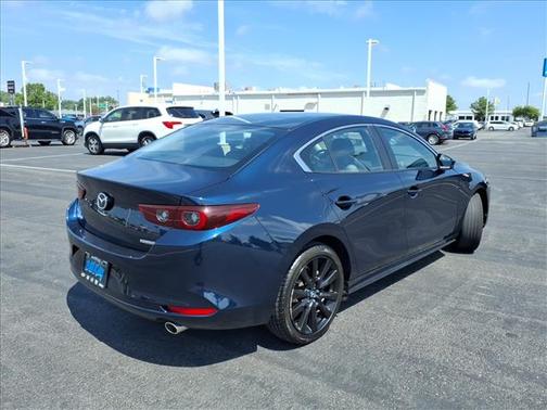 Deep Crystal Blue Mica 2024 Mazda Mazda3 FWD w/Select Package