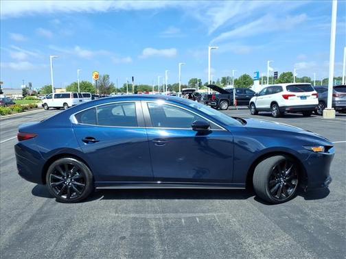 Deep Crystal Blue Mica 2024 Mazda Mazda3 FWD w/Select Package
