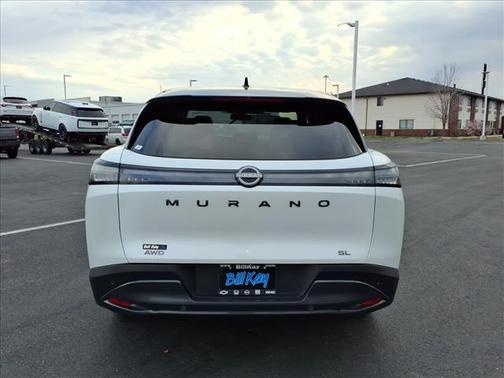 White / Black 2025 Nissan Murano SL