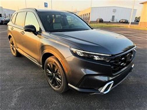 Gray Metallic 2026 Honda CR-V Hybrid Sport Touring