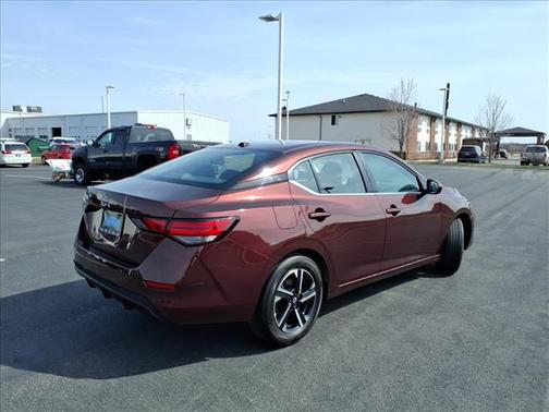 Rosewood Metallic 2025 Nissan Sentra SV