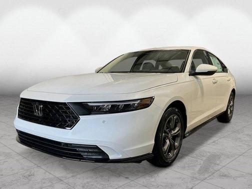 Platinum White Pearl 2026 Honda Accord Hybrid EX-L