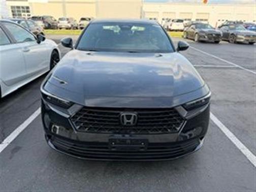 Crystal Black Pearl 2025 Honda Accord Hybrid Sport-L