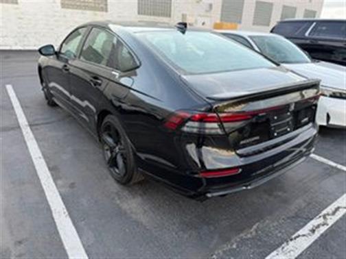 Crystal Black Pearl 2025 Honda Accord Hybrid Sport-L