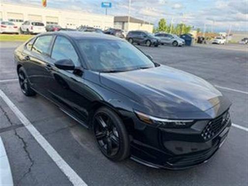 Crystal Black Pearl 2025 Honda Accord Hybrid Sport-L