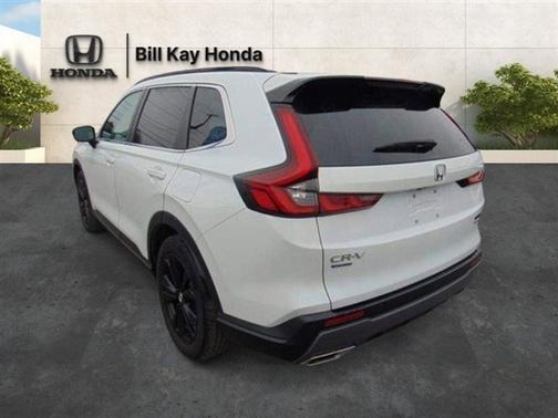 Platinum White Pearl 2023 Honda CR-V Hybrid Sport Touring