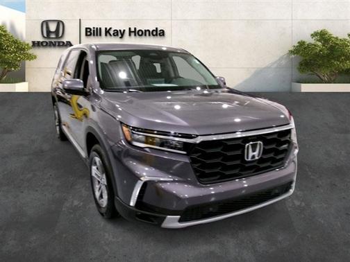 Modern Steel Metallic 2025 Honda Pilot EX-L