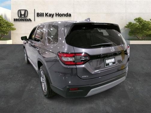 Modern Steel Metallic 2025 Honda Pilot EX-L