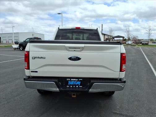 White Platinum Tri-Coat Metallic 2016 Ford F-150 Lariat