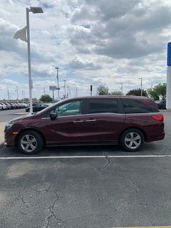 Deep Scarlet Pearl 2019 Honda Odyssey EX-L