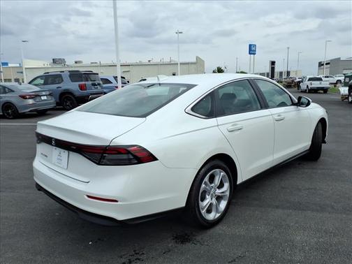 Platinum White Pearl 2025 Honda Accord LX