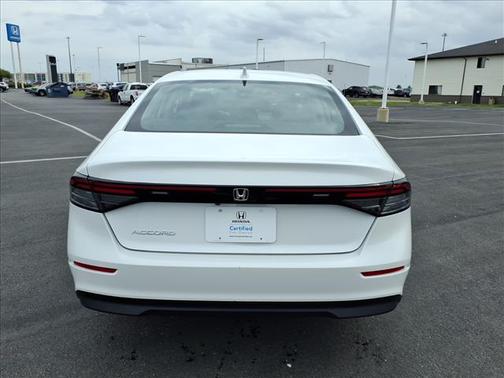Platinum White Pearl 2025 Honda Accord LX
