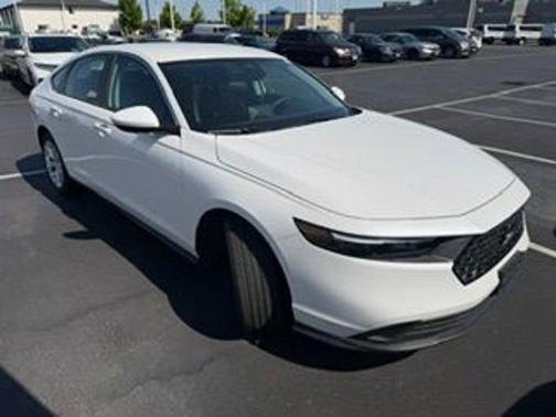 Platinum White Pearl 2025 Honda Accord LX