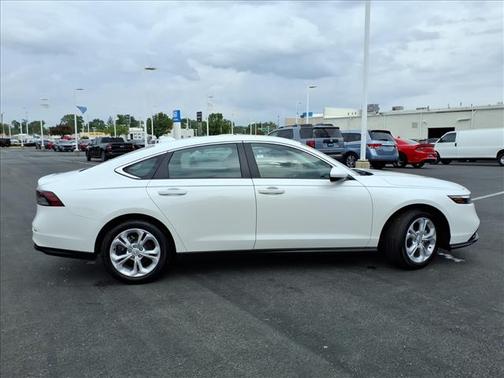 Platinum White Pearl 2025 Honda Accord LX