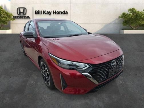 Scarlet Ember Tintcoat 2025 Nissan Sentra SR