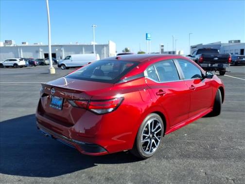 Scarlet Ember Tintcoat 2025 Nissan Sentra SR