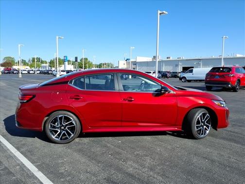 Scarlet Ember Tintcoat 2025 Nissan Sentra SR