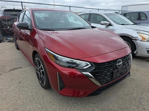 Scarlet Ember Tintcoat 2025 Nissan Sentra SR