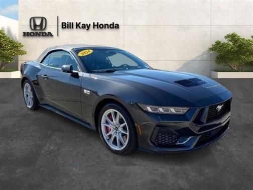 Gray Metallic 2024 Ford Mustang GT Premium