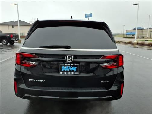 Crystal Black Pearl 2025 Honda Odyssey Elite