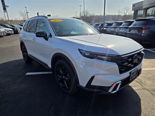 White 2024 Honda CR-V Hybrid Sport Touring