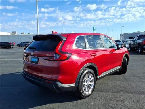 Radiant Red Metallic 2024 Honda CR-V EX