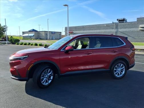 Radiant Red Metallic 2024 Honda CR-V EX