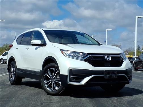Platinum White Pearl 2021 Honda CR-V EX-L