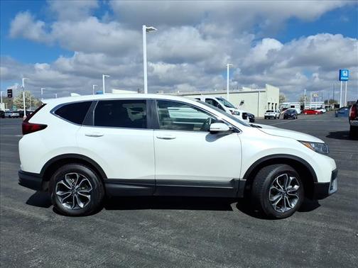 Platinum White Pearl 2021 Honda CR-V EX-L