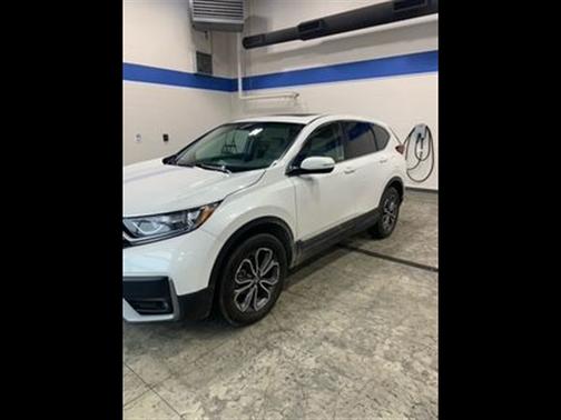 Platinum White Pearl 2021 Honda CR-V EX-L