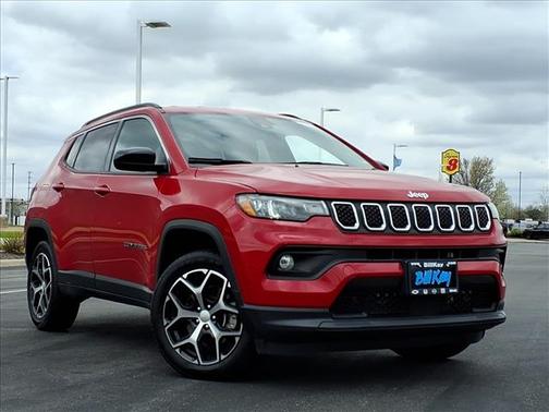 Red 2024 Jeep Compass Latitude