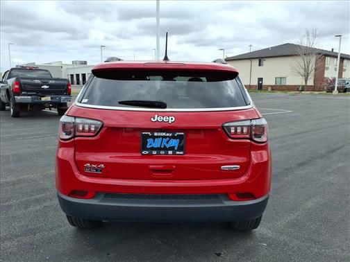 Red 2024 Jeep Compass Latitude