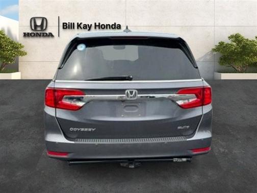 Gray 2018 Honda Odyssey Elite