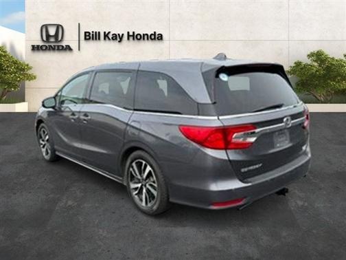 Gray 2018 Honda Odyssey Elite