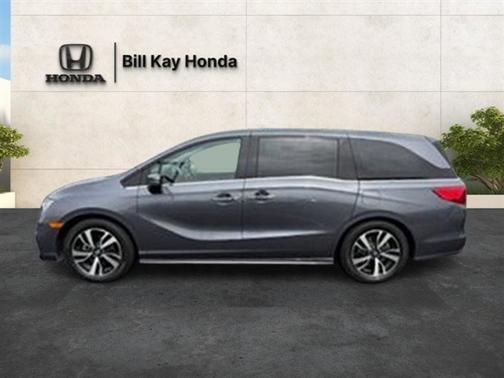 Gray 2018 Honda Odyssey Elite