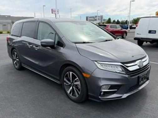 Gray 2018 Honda Odyssey Elite
