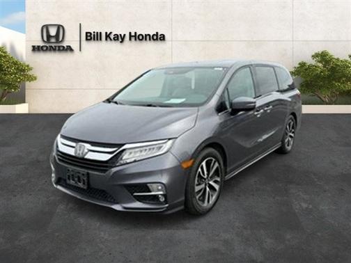 Gray 2018 Honda Odyssey Elite