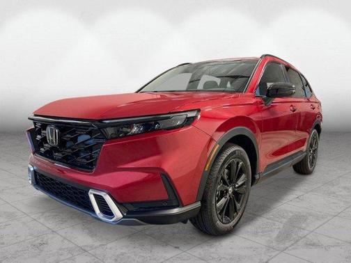 Radiant Red Metallic 2026 Honda CR-V Hybrid Sport Touring