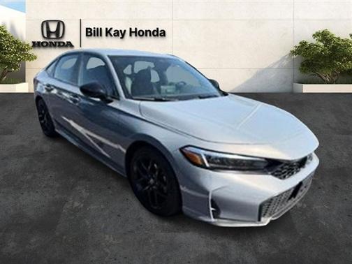 Urban Gray Pearl 2025 Honda Civic Sport