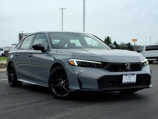 Urban Gray Pearl 2025 Honda Civic Sport