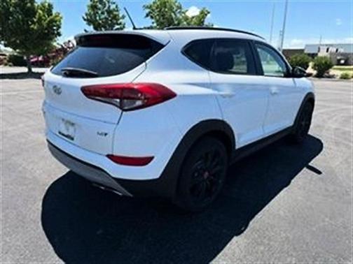 Dazzling White 2017 Hyundai TUCSON Night