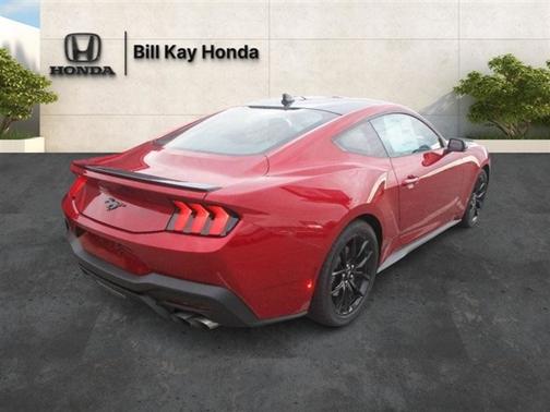 Rapid Red Metallic Tinted Clearcoat 2024 Ford Mustang EcoBoost Premium