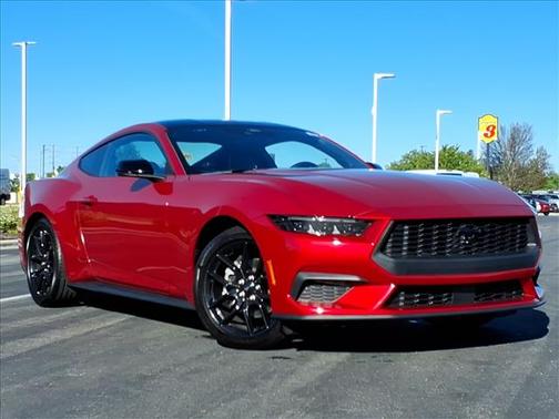 Rapid Red Metallic Tinted Clearcoat 2024 Ford Mustang EcoBoost Premium