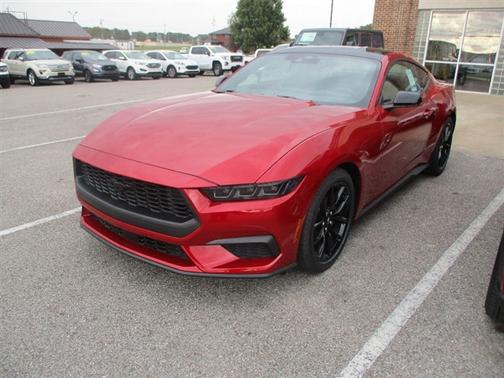Red Metallic 2024 Ford Mustang EcoBoost Premium