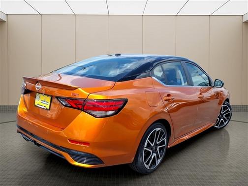 Orange 2024 Nissan Sentra SR